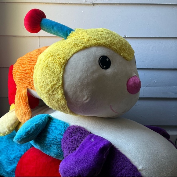 Goffa Other - 8 Feet Long! Colorful Caterpillar Plush Toy